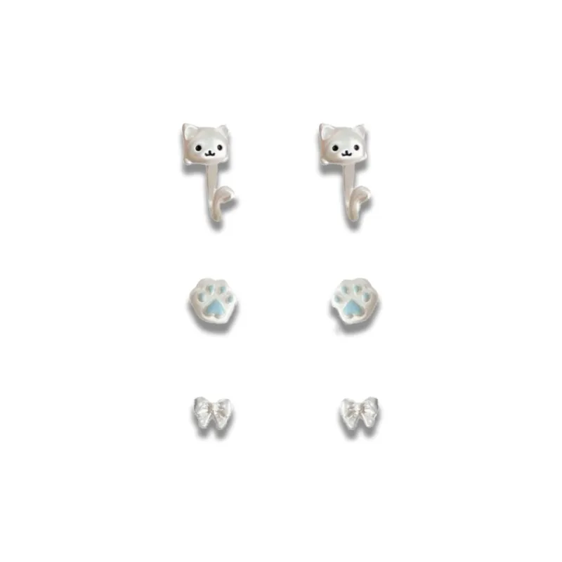 Datang Guoding Alloy Stud Earrings Women's-0