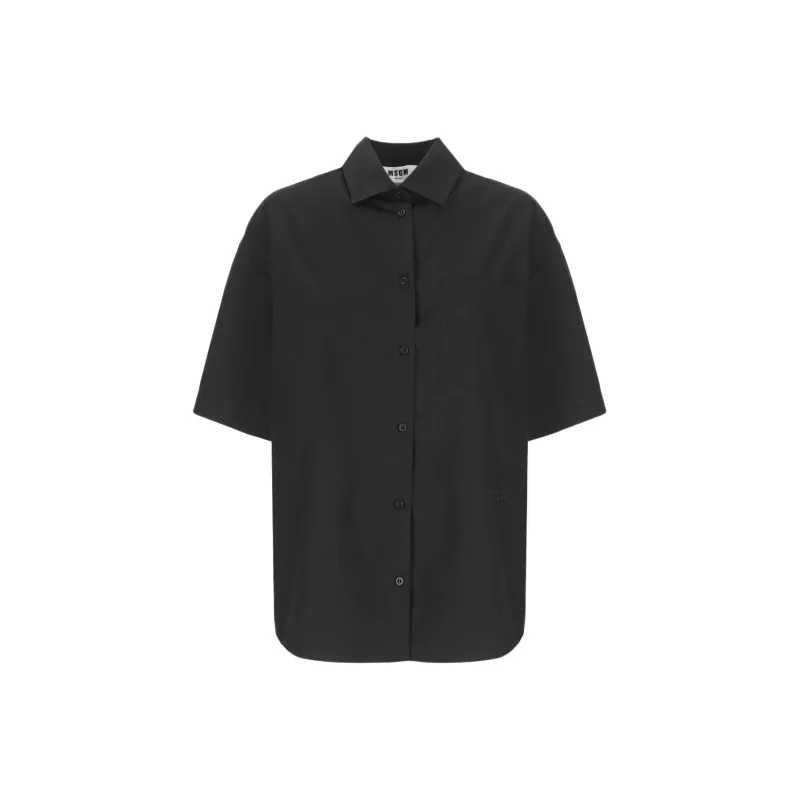 MSGM Shirts Women's Black-0