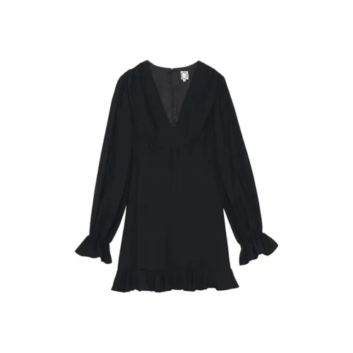 INES DE LA FRESSANGE Long Sleeved Dress Women's Ink Blue