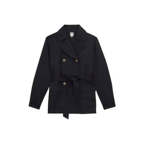 INES DE LA FRESSANGE Coat Women's Marine Blue