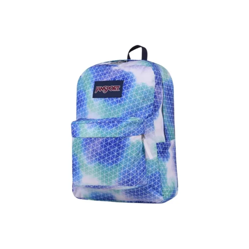 JanSport Polyester Backpack Medium Size Unisex Dream Squares-1
