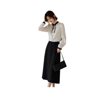 XWI Skirt Set Women's Black White