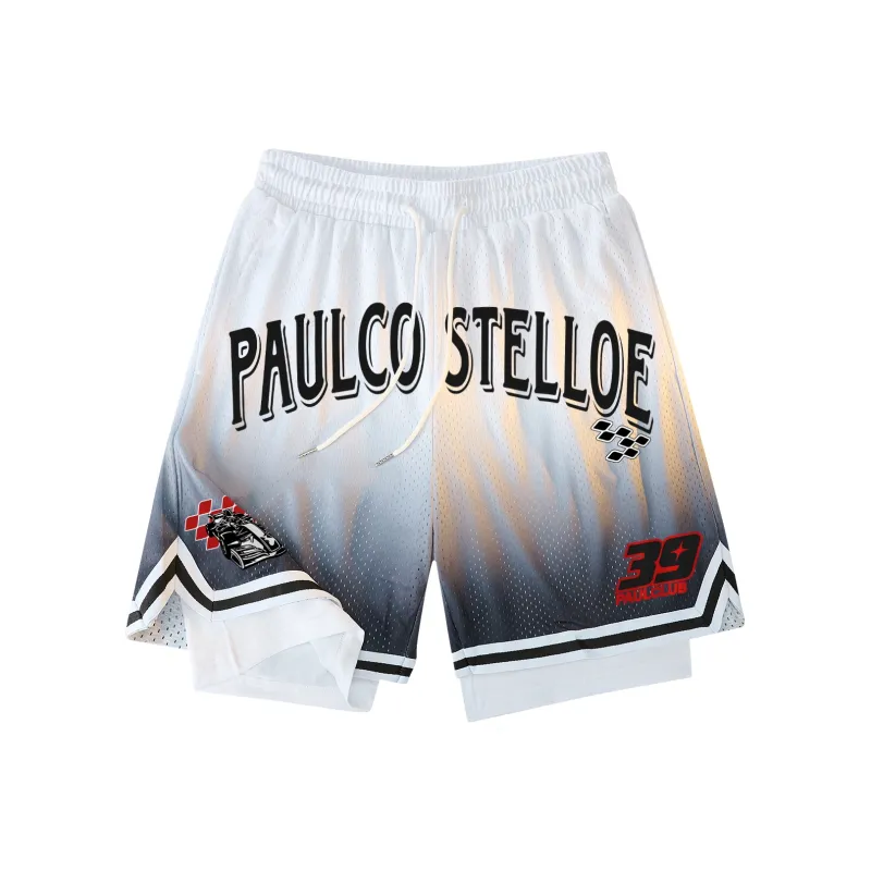 PAUL COSTELLOE Basketball Shorts Unisex-10