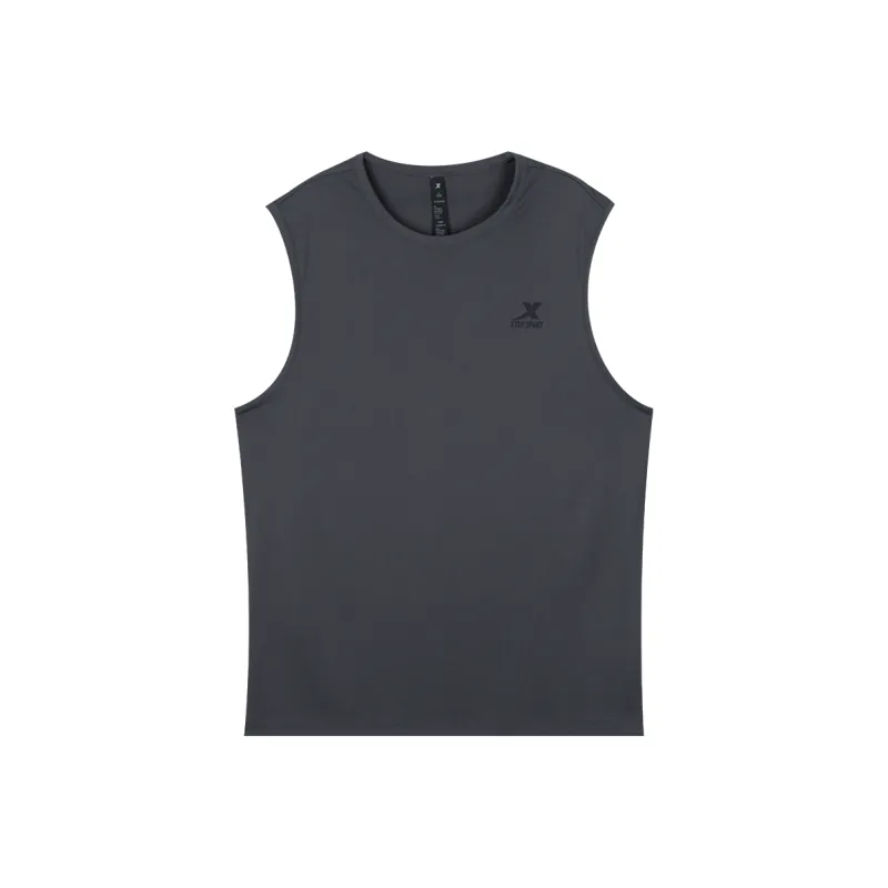 XTEP Tank Top Men's Mudstone Gray-0