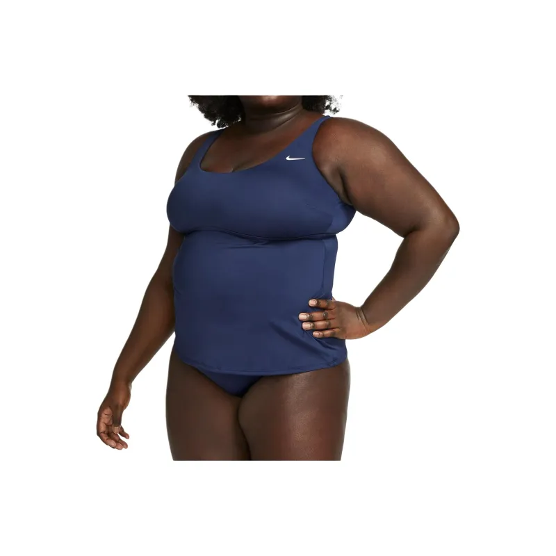 Nike Split Swimsuit Women's Midnight Navy-0