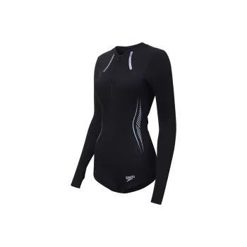 Speedo One-piece Swimsuit Women's Black/Purple