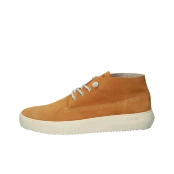 BLACKSTONE SLATER Abrasion Resistant Mid Top Skateboard Shoes Men's Orange