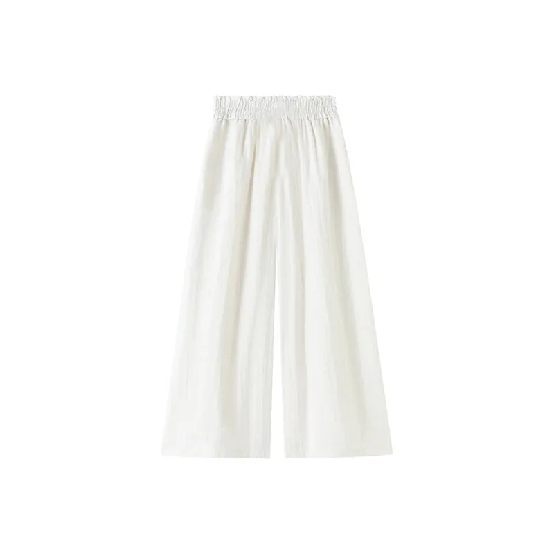 Flowers In Water Casual Pants Women's-5