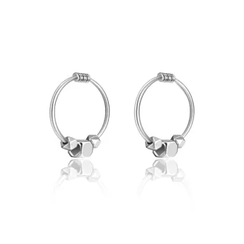 Silver 999 Fine Silver Earrings Women's