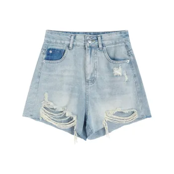 DGMZ Denim Shorts Women's Blue