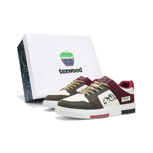 TEXWOOD Year Of The Snake Green Snake Fortune CNY Collection Low Top Skateboard Shoes Men's