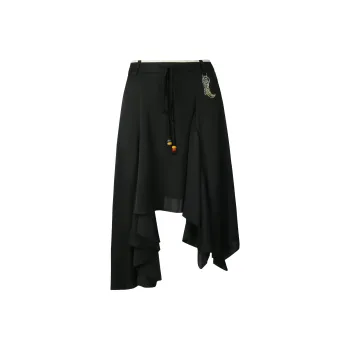 Valeria Obbaco Casual Short Skirts Women's Black