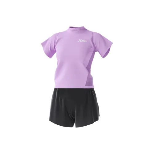 XTEP Two Piece Swimsuits Women's Pink