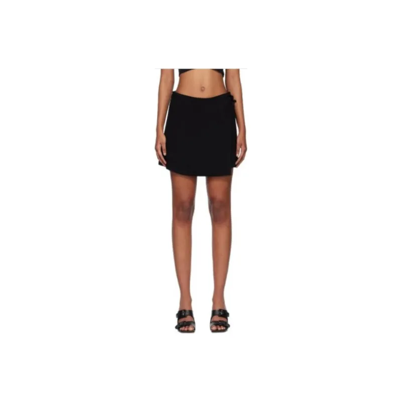 Staud Casual Short Skirts Women's Black-0