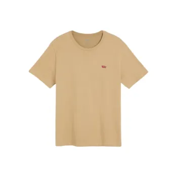 Levis T Shirts Men Beige
