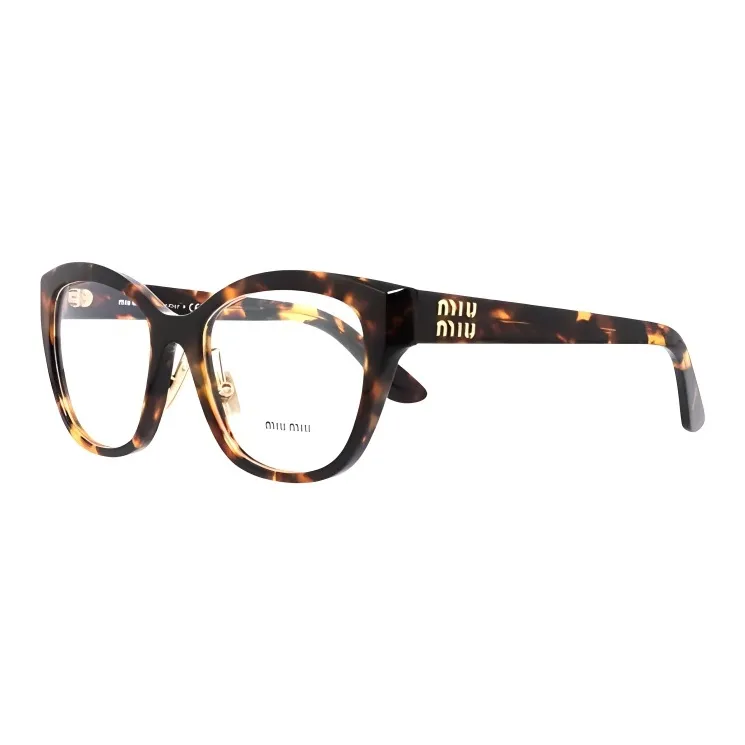 MIU MIU Plastic Cat Eye Eyeglass Frames Women's Tortoiseshell-0