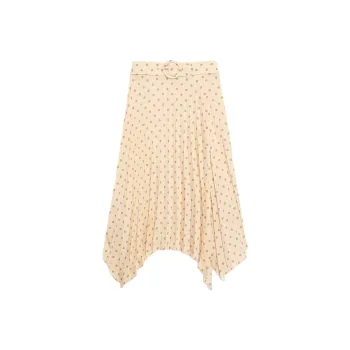 Sandro Casual Long Skirts Women's Yellow