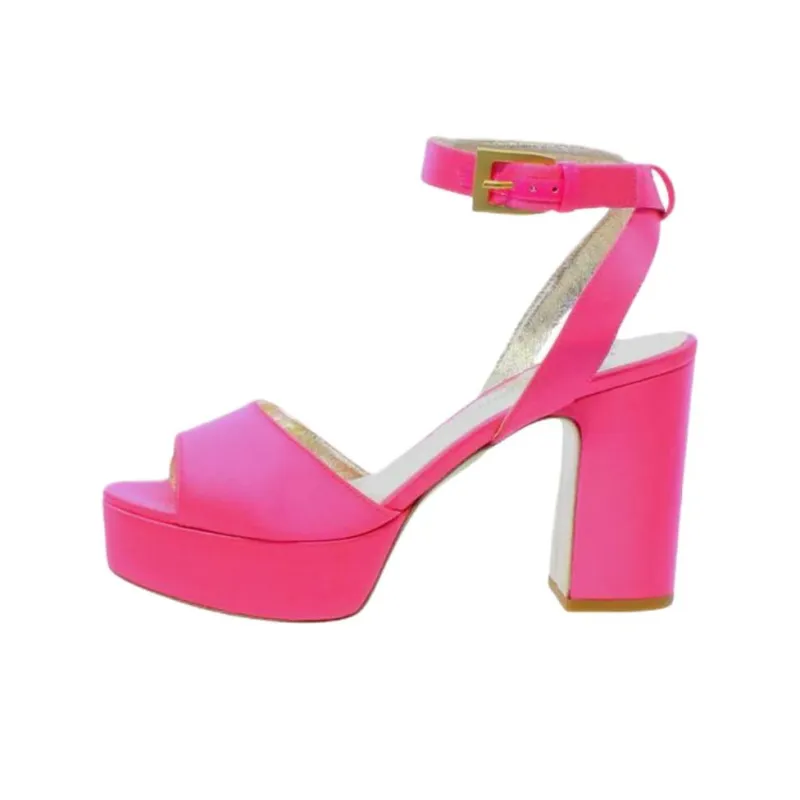 INES DE LA FRESSANGE One Strap Sandals 6.5cm Women's Pink-0