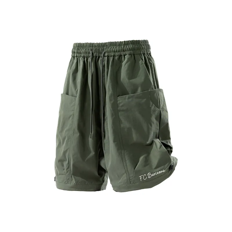 FCB ARCELONA Cargo Shorts Unisex-15