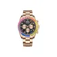 Rose Case Black Dial Rose Steel Band