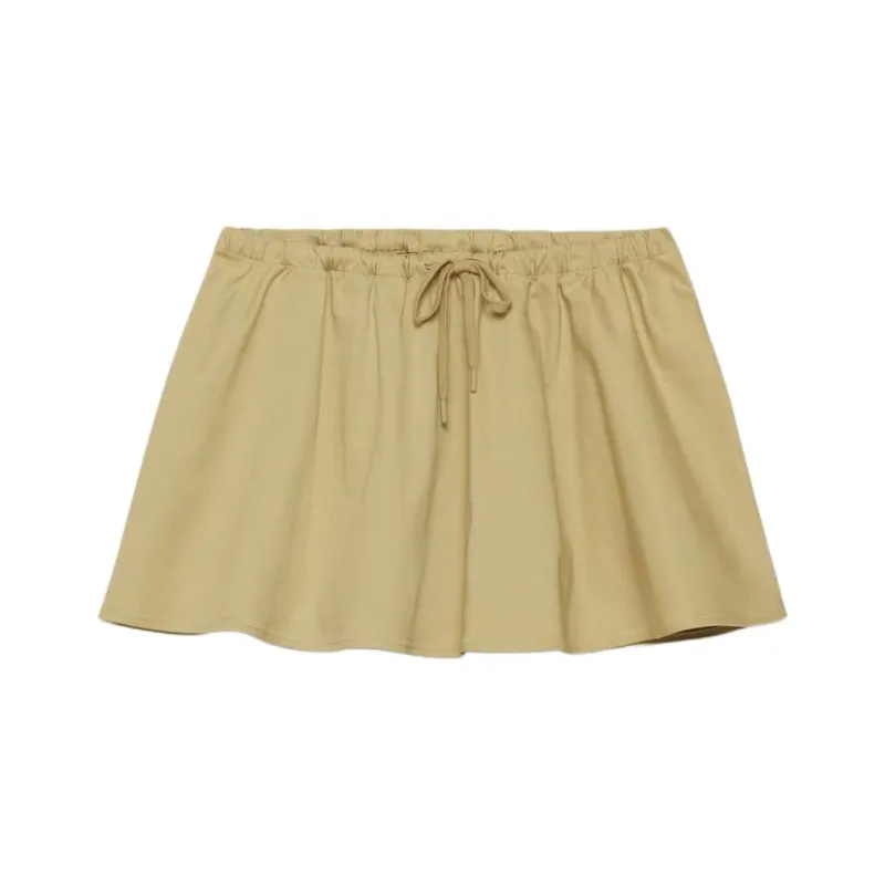 ARITZIA FW24 Sunday Best Boba Skirt Casual Short Skirts Women's Wicker Tan-0
