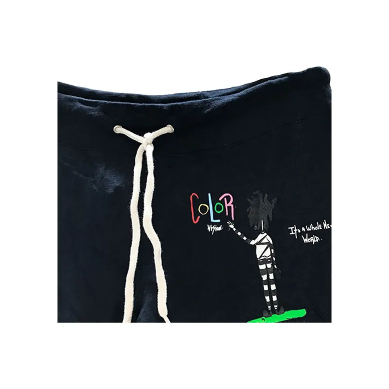 Chrome Hearts Knitted Sweatpants Men's Black-3