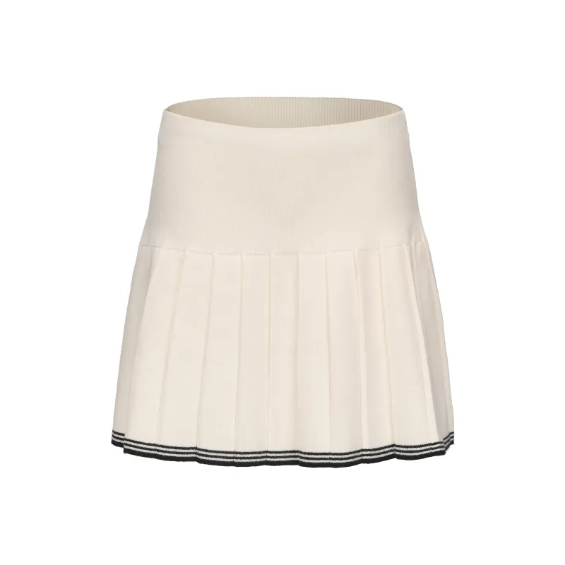 CHIWAWAMEME Casual Short Skirts Women's Apricot-0