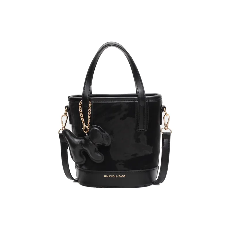 TOUTSEUL YOLO PU Handbag Regular Women's White & Khaki/White & Coffee/Black & Pink/Coffee-28