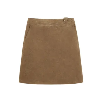 HAZZYS Casual Short Skirts Women's Brown