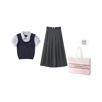 XUANSHU Two Piece Skirt Sets Women's
