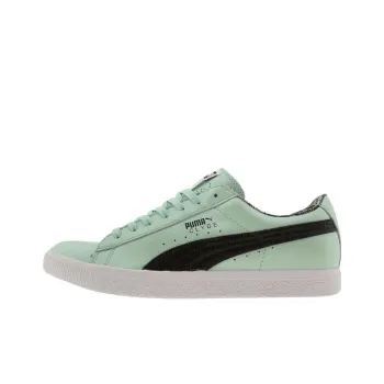 PUMA Clyde Anti Slip Wear Resistant Low Top Skateboard Shoes Women's Green