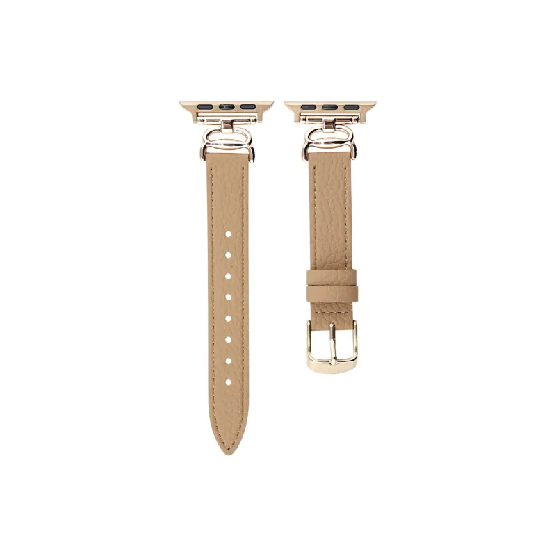 KVZUVUU Watch Band Apple Compatibility Cowhide Leather Material-16