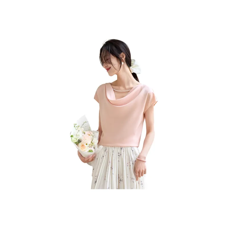SENTUBILA Chiffon Shirt Women's-11