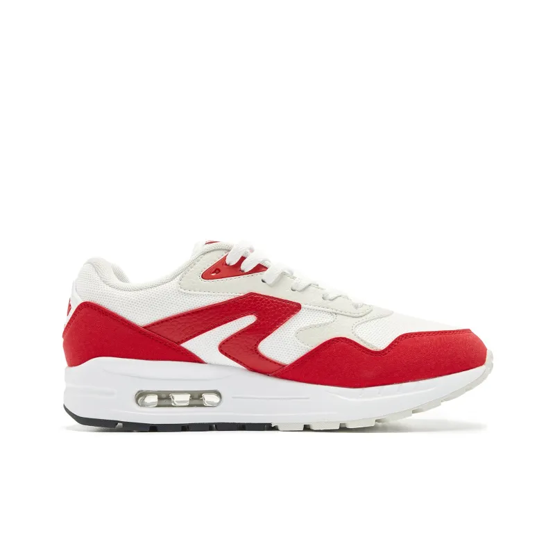QIAODAN Anti Slip Wear Resistant Low Top Casual Shoes Men's Jordan White Tomato Red-1
