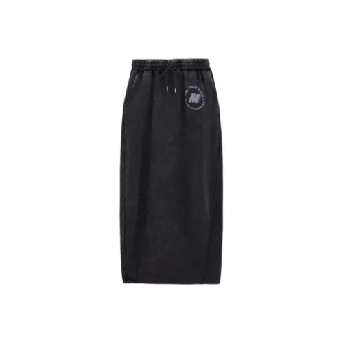 MOUSSY 여성 캐주얼 롱 스커트