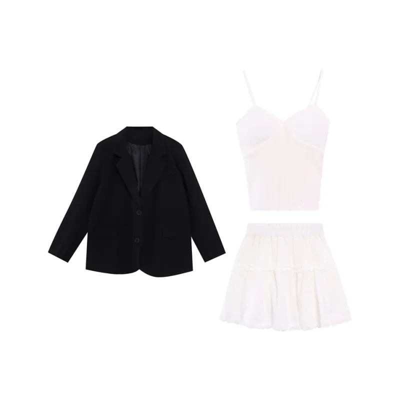 BVODE Two Piece Skirt Sets Women's-0