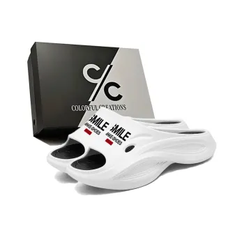 Colorful Creations EVA Quiet, Slip Resistant, Quick Dry Slide Slippers Men's