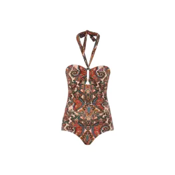 Zimmermann Ottie Wide Link One Piece Swimsuit
