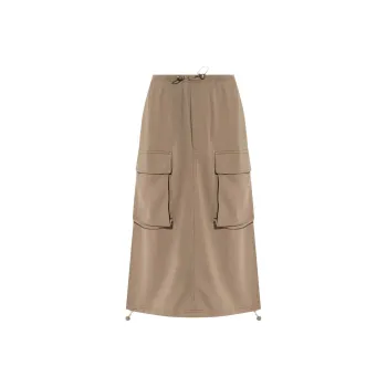 MM6 Maison Margiela Long Skirt 'Bus Green'