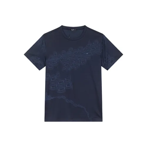 LIU·JO UOMO T Shirts Men Navy Blue