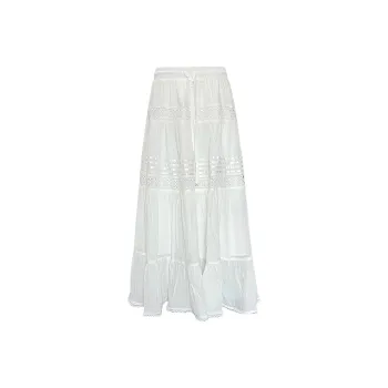 MJB Casual Long Skirts Women's White