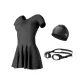 Clothing Sets (Swimsuit+Swim Goggles+Swimming Cap)