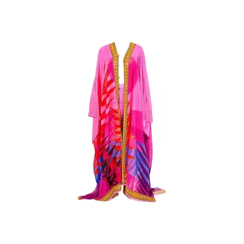 Victoria's Secret BFYNE Rhea Kaftan / PBP One-piece Swimsuit Women's Pink/Blue