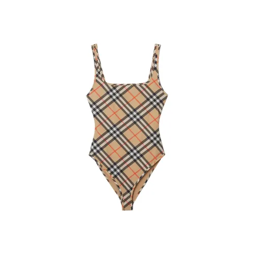 Burberry Checked Swimsuit