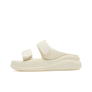 AGSDON PVC Polyvinyl Chloride Quiet Slip Resistant Slide Slippers Women's