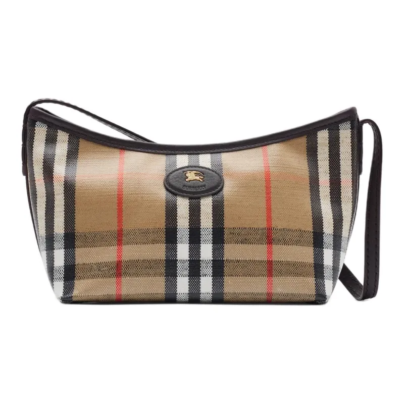 Burberry Cotton Shoulder Bag Mini Women's Sand-0
