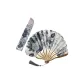 Knife Fan, Gray+Fan Case