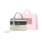 Black White with Charm+Shopping Bag