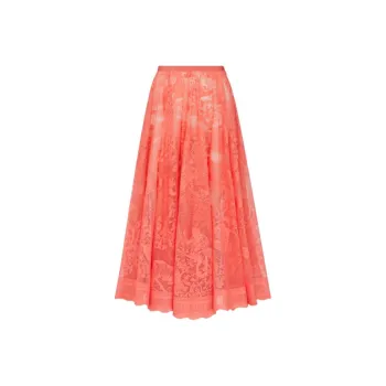 DIOR DIORiviera Flared Midi Skirt