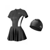 Clothing Sets (Swimsuit+Swimming Cap)
